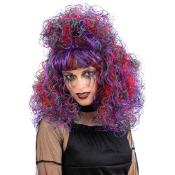 Viacfarebná bohatá čarodejnícka parochňa